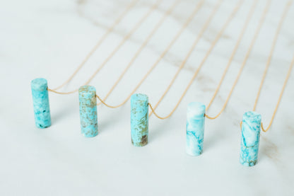 The Cristina Pillar- Strength & Hope (Turquoise)