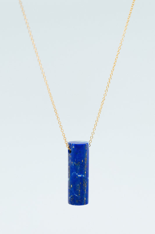 The Kathryn Pillar- Courage & Faith (Lapis Lazuli)